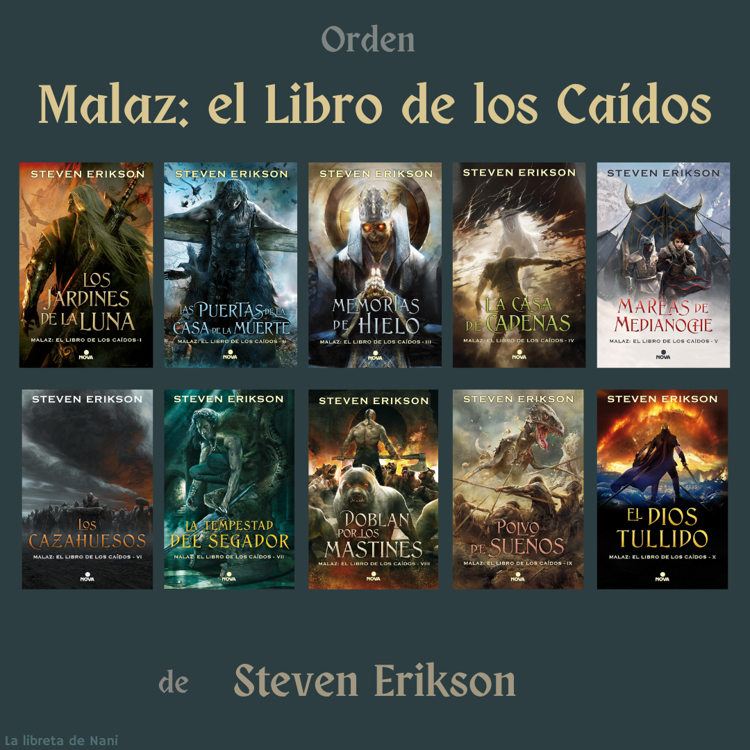 Steven Erikson Malazan Book of the fallen 01-10