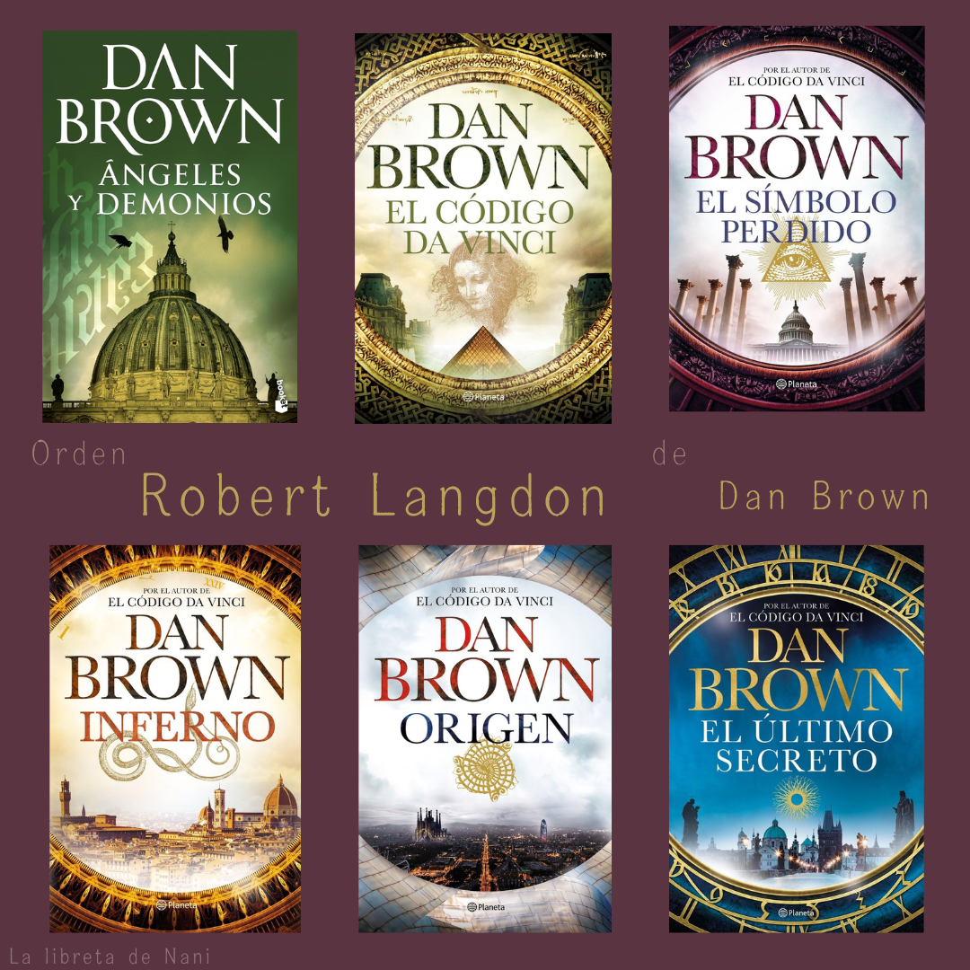 Orden Robert Langdon de Dan Brown – La libreta de Nani, image size:1080x1080